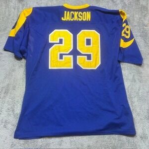 LA Rams Harold Jackson #29 1974 Jersey Mens 60 Blue Mitchell & Ness Throwback